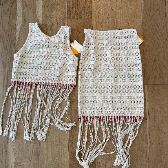 Anim Capri Crochet Cover-Up (Set) - Picture 4 of 7